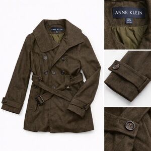 Anne Klein Brown Pea Coat